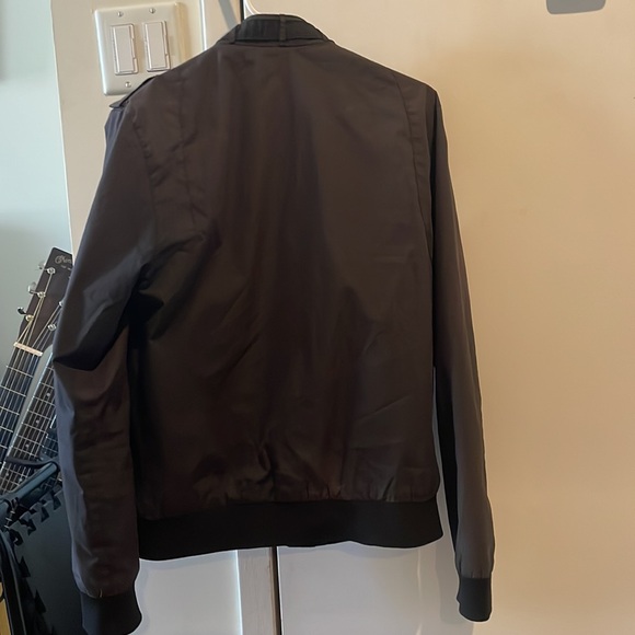 Black Members Only iconic racing bomber jacket size medium / small - Picture 5 of 6